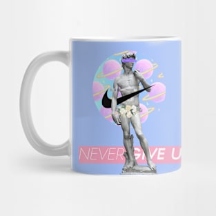 Never give up Mug